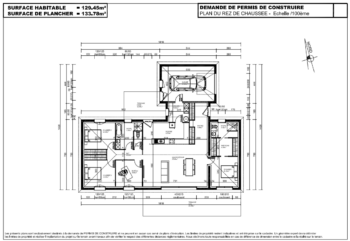 Plan pour un projet de construction